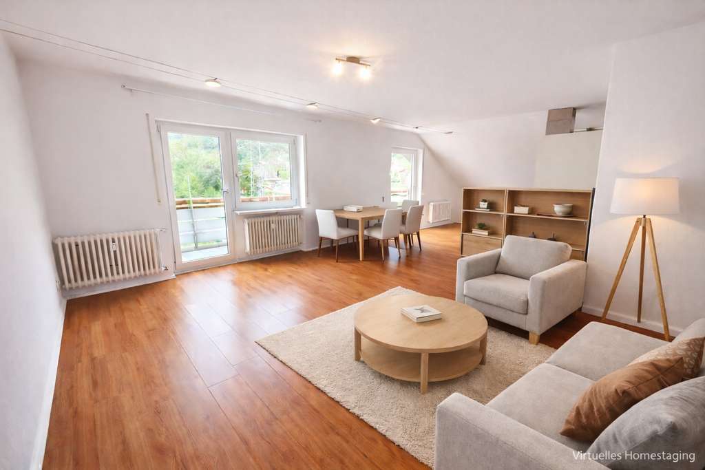 Immobilie in Forbach - 4-Zi-Wohnung mit Aufzug & zwei Balkonen, Garagenstellplatz – ruhige Lage am Ortsrand von Forbach - Bild 2