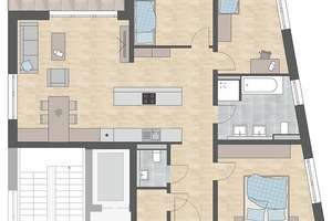 Stylisch und modern! 4-Zimmer-Whg. für gehobene Ansprüche  – Die vollständige Adresse der Immobilie erhältst du vom Anbieter., 71111 Waldenbuch – Vorschaubild 11
