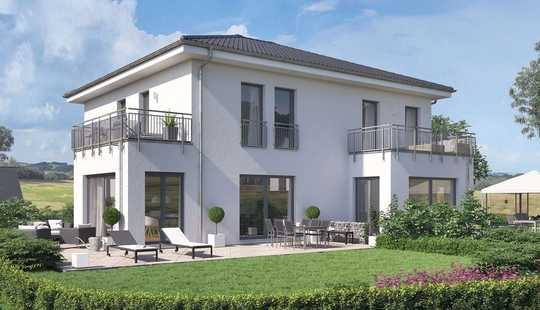 Bild von Traumhaus auf Traumgrundstück