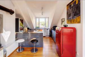 Möbliert: Sonnige Südwest Dachterrasse, modern und ruhig  – Die vollständige Adresse der Immobilie erhältst du vom Anbieter., 81671 Ramersdorf, München – Vorschaubild 7