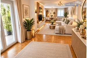 Großzügige 2-ZKB-Wohnung mit zwei Balkonen und Wintergarten im EG - direkt am Park – 86825 Bad Wörishofen – Vorschaubild 9
