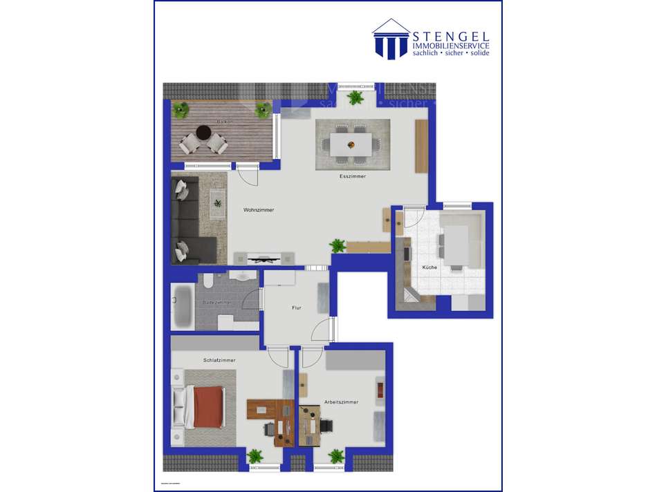 Aussenaufnahme Drohne