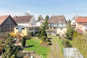 Zentrales Stadthaus mit einzigartigem Grundstück und Gewerbehalle – Die vollständige Adresse der Immobilie erhältst du vom Anbieter., 88356 Ostrach – Vorschaubild 2