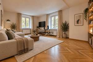 Luxuriöse 4-Zimmer-Wohnung mit Altbauflair, EBK und 120 m² Garten. Frei. – 93047 Innenstadt, Regensburg – Vorschaubild 3