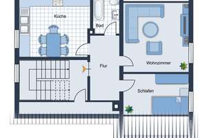 METZ IMMOBILIEN - Dreifamilienhaus mit Potenzial und großem Grundstück – 60437 Harheim, Frankfurt am Main – Vorschaubild 19