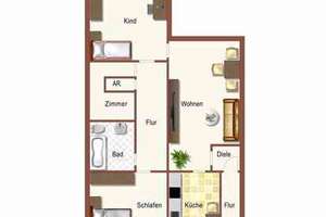 TOP renovierte Wohnung mit neuem Bad und Einbauküche ! – 44319 Kurl-Husen, Dortmund – Vorschaubild 8