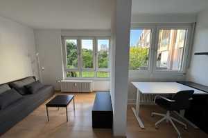 Helle 1,5-Zimmer-Wohnung ab sofort mit Terrasse, Tiefgaragenstellplatz und Küche – Karlsruhe – Vorschaubild 1