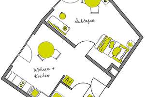 Vollmöblierte Komfort XL-Apartments im "URBAN LIVING Essen" – Jägerstraße 25, 45127 Westviertel, Essen – Vorschaubild 21