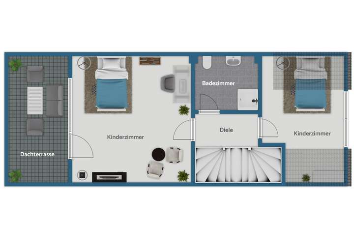 Grundriss Dachgeschoss