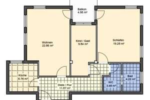 BEZUGSFREI: Attraktive 3-Zimmer-Wohnung mit Sonnen-Loggia und Blick ins Grüne – Eleonore Prochaska Straße 9, 14480 Kirchsteigfeld, Potsdam – Vorschaubild 24