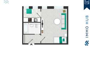 ++ 4,6% Rendite! Vermietete 1-Raum-Wohnung in beliebter Lage ++ – Die vollständige Adresse der Immobilie erhältst du vom Anbieter., 4299 Stötteritz, Leipzig – Vorschaubild 8