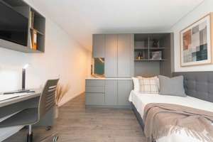 Modernes, vollmöbliertes Studentenapartment in zentraler Lage – Karlstraße 57, 64285 Mitte, Darmstadt – Vorschaubild 5