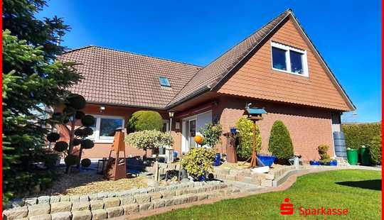 Bild von Einfamilienhaus mit Einliegerwohnung und Traumgarten in Aurich-Popens
