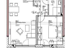 KFW 55 Energieeffizienzhaus! Barrierefreie 2-Zimmer Etagenwohnung mit großem Balkon in ruhiger Lage! – Die vollständige Adresse der Immobilie erhältst du vom Anbieter., 94315 Kernstadt, Straubing – Vorschaubild 2
