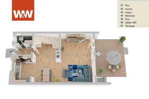 Reihenhaus in Rödermark mit ganz viel Klasse! 5-ZKB RMH, EBK, 3 Stlpl., Terrasse, Garten & Balkon! – Offenbach (Kreis) – Vorschaubild 34