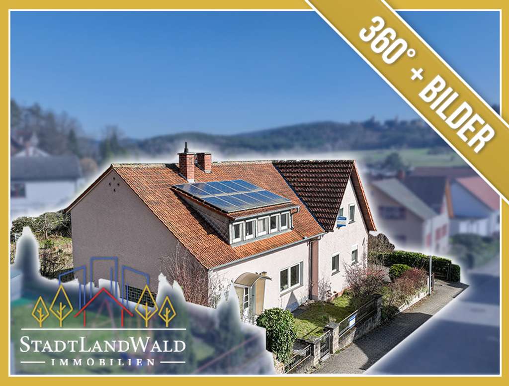 Immobilie in Dahn - Wohnen mit Burgblick – Großzügiges Einfamilienhaus mit Garten und Ausbaupotenzial in Dahn - Bild 0