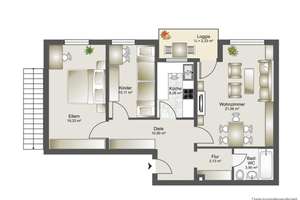 - MITTEN IN PLANEGG - gepflegte, vermietete 3-Zimmer-Wohnung – Die vollständige Adresse der Immobilie erhältst du vom Anbieter., 82152 Planegg – Vorschaubild 7