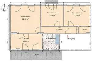 Flexible Zwischenmiete: Sonnige und vollmöblierte 3-Zimmer-Wohnung mit 2 Balkonen in KTV – Die vollständige Adresse der Immobilie erhältst du vom Anbieter., 18057 Kröpeliner-Tor-Vorstadt, Rostock – Vorschaubild 17