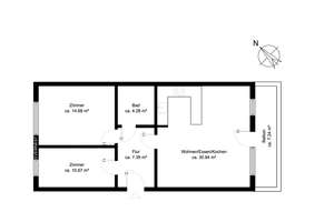 Wohnen im Grünen – Charmante 3-Zimmer-Wohnung mit Balkon – Die vollständige Adresse der Immobilie erhältst du vom Anbieter., 12587 Friedrichshagen, Berlin – Vorschaubild 13