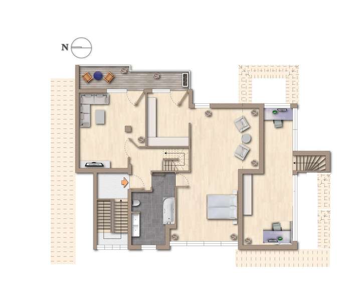 Grundriss Dachgeschoss