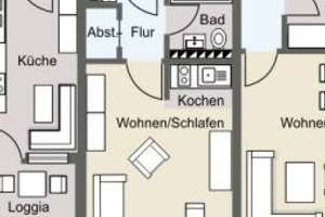 Schöne 1-Zimmer-Wohnung in Hamm – Alte Soester Straße 51, 59071 Uentrop, Hamm – Vorschaubild 6