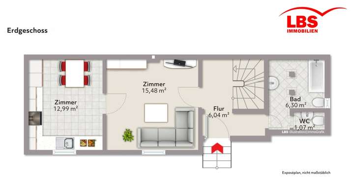 Grundriss Erdgeschoss