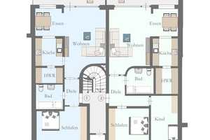 Attraktives und komplett vermietetes Mehrfamilienhaus mit sechs Wohneinheiten in OL-Bümmerstede – Oldenburg (Oldenburg) – Vorschaubild 6