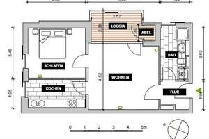 Attraktives Wohnen mit Weitblick – Barrierearme Komfortwohnung mit Loggia im Grünen – Die vollständige Adresse der Immobilie erhältst du vom Anbieter., 38440 Hohenstein, Wolfsburg – Vorschaubild 6
