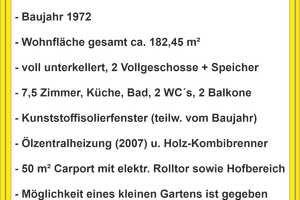 Voll unterkellertes 1-2 Familienhaus mit gutem Raumangebot, Hof, 50 m² Carport  u. Gartenmöglichkeit – Südliche Weinstraße (Kreis) – Vorschaubild 2