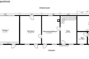 Luxuriöses Wohnen mit 4 abgeschl. Wohnungen und je einer dazugeh. Doppelgarage auf 9.000 m² Grdst. – Wittenberg (Kreis) – Vorschaubild 62