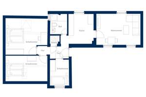 Hochwertig sanierte Wohnung mit Küche - Musterfotos! – Zeppelinstraße 143, 41065 Lürrip, Mönchengladbach – Vorschaubild 5