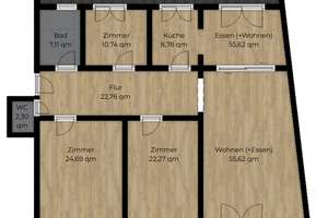 Exklusive 4-Raum-Wohnung mir Dachterrasse, Gaskamin & hochwertiger Ausstattung – Große Diesdorfer Straße 201, 39108 Stadtfeld West, Magdeburg – Vorschaubild 18