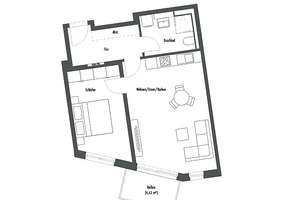 Moderne 2-Zi.-Whg. mit Balkon in Südausrichtung und Duschbad – Lilli-Kurowski-Straße 1, 80995 Feldmoching, München – Vorschaubild 4