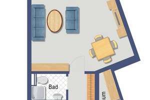 Gemütliche 1-Zimmer-Wohnung mit Aussicht in Hannover – Bemeroder Anger 19, 30539 Bemerode, Hannover – Vorschaubild 6