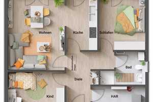 Mein Grundstück in Hartmannsdorf - Bungalow 78 – Saale-Holzland-Kreis – Vorschaubild 6