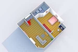 Helle 2-Zimmer-Wohnung im Waldstraßenviertel – Die vollständige Adresse der Immobilie erhältst du vom Anbieter., 4105 Zentrum-Nordwest, Leipzig – Vorschaubild 9