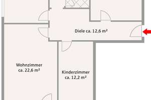 gut geschnitten mit Bergblick! – Die vollständige Adresse der Immobilie erhältst du vom Anbieter., 83080 Oberaudorf – Vorschaubild 7