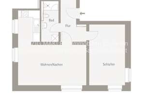 ZU VERKAUFEN: 2-Raumwohnung in der 2. Etage im Fliederhof 11 in 04347 Leipzig – Fliederhof 11, 4347 Schönefeld-Abtnaundorf, Leipzig – Vorschaubild 6