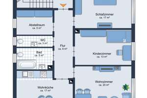 Mehrfamilienhaus zentrumsnah in ruhiger Lage - Ideal für Kapitalanleger – Die vollständige Adresse der Immobilie erhältst du vom Anbieter., 91572 Bechhofen – Vorschaubild 8