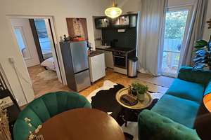 Zur UNTERMIETE für min. 12 Monate: Exklusives 3-Zimmer Apartment mit Top-Ausstattung inkl Balkon  – Holbeinstr. 10, 81679 Altbogenhausen, München – Vorschaubild 2