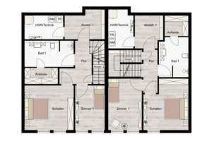 ***moderne Stadthaushälfte in Villenlage von Wellingsbüttel*** – Die vollständige Adresse der Immobilie erhältst du vom Anbieter., 22391 Wellingsbüttel, Hamburg – Vorschaubild 14