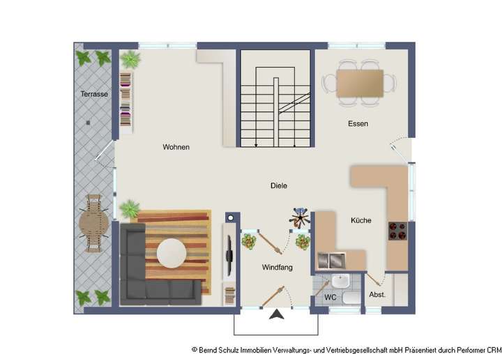 Grundriss Erdgeschoss