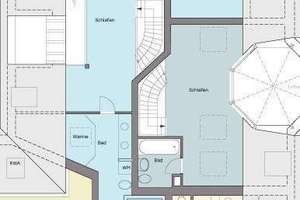 Elegante 3-Zimmer-Wohnung mit Galerie, Sauna und zwei Bädern – Balkon! Parknähe! – Die vollständige Adresse der Immobilie erhältst du vom Anbieter., 4317 Reudnitz-Thonberg, Leipzig – Vorschaubild 5
