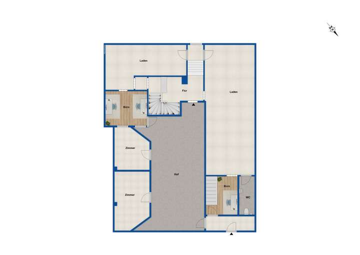 Grundriss EG Vorderhaus 