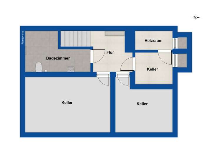 Grundriss Keller