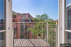 Stilvolle 4-Zimmer-Wohnung mit Altbauflair in Schwabinger Bestlage – Die vollständige Adresse der Immobilie erhältst du vom Anbieter., 80803 Am Luitpoldpark, München – Vorschaubild 22