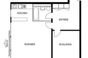Urbanes Wohnen mit Panoramablick: Gepflegtes Südwest-Apartment im sanierten Denkmal-Tower – Die vollständige Adresse der Immobilie erhältst du vom Anbieter., 22083 Barmbek-Süd, Hamburg – Vorschaubild 13