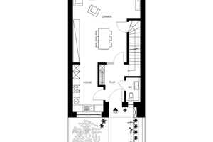 Moderner Familientraum: Reihenhäuser in St. Mauritz – Mondstraße 92 b, 48155 Münster – Vorschaubild 5