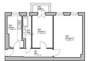 Charmante 2-Zimmer-Altbauwohnung mit Balkon nahe Tempelhofer Feld – Die vollständige Adresse der Immobilie erhältst du vom Anbieter., 12099 Tempelhof, Berlin – Vorschaubild 21