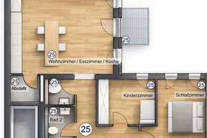 First occupancy: 3-room new-build, 68 m², fitted kitchen included – Heilbronner str. 6, 60327 Gutleutviertel, Frankfurt am Main – Vorschaubild 11